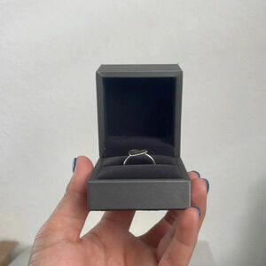 Velvet Ring Box – New & Elegant – Jewelry Storage, Gifts or Proposals
